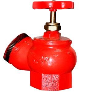 Фото 46 - Клапан пожарный (кран) КПЧ 65-1 чугунный 125° муфта - цапка.